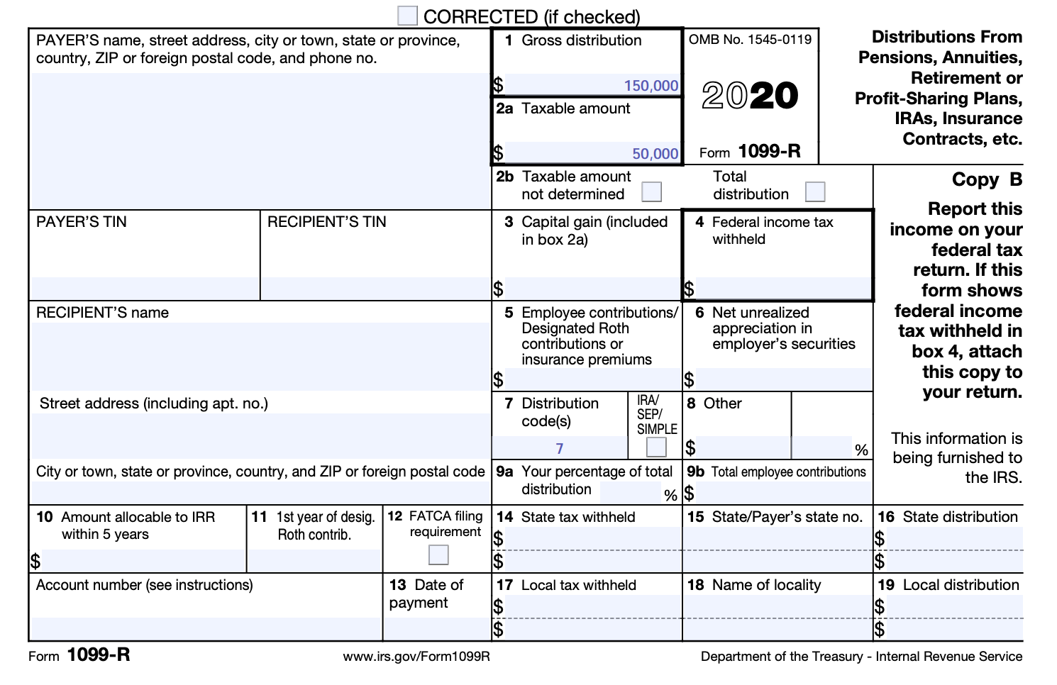 Sample of completed 1099-int 205361-How to calculate 1099-int